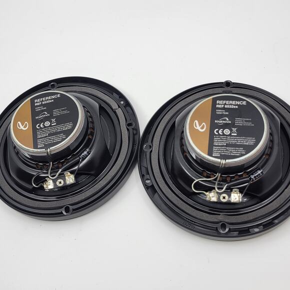 Infinity Reference 6532EX 6-1/2" Shallow Mount 165W 2-Way Car Speakers - Picture 1 of 9